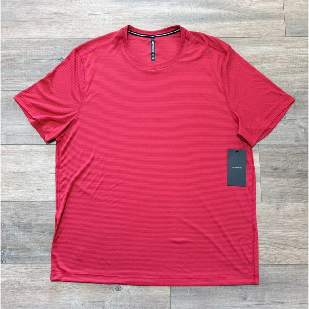 Ten Thousand Lightweight Mens XL Quick Dry Lava Short Sleeve Gym T Shirt Tech